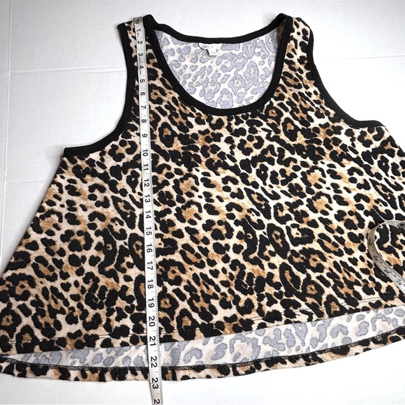 Cato XL Sleeveless Leopard Print Tank Top - Picture 6 of 8